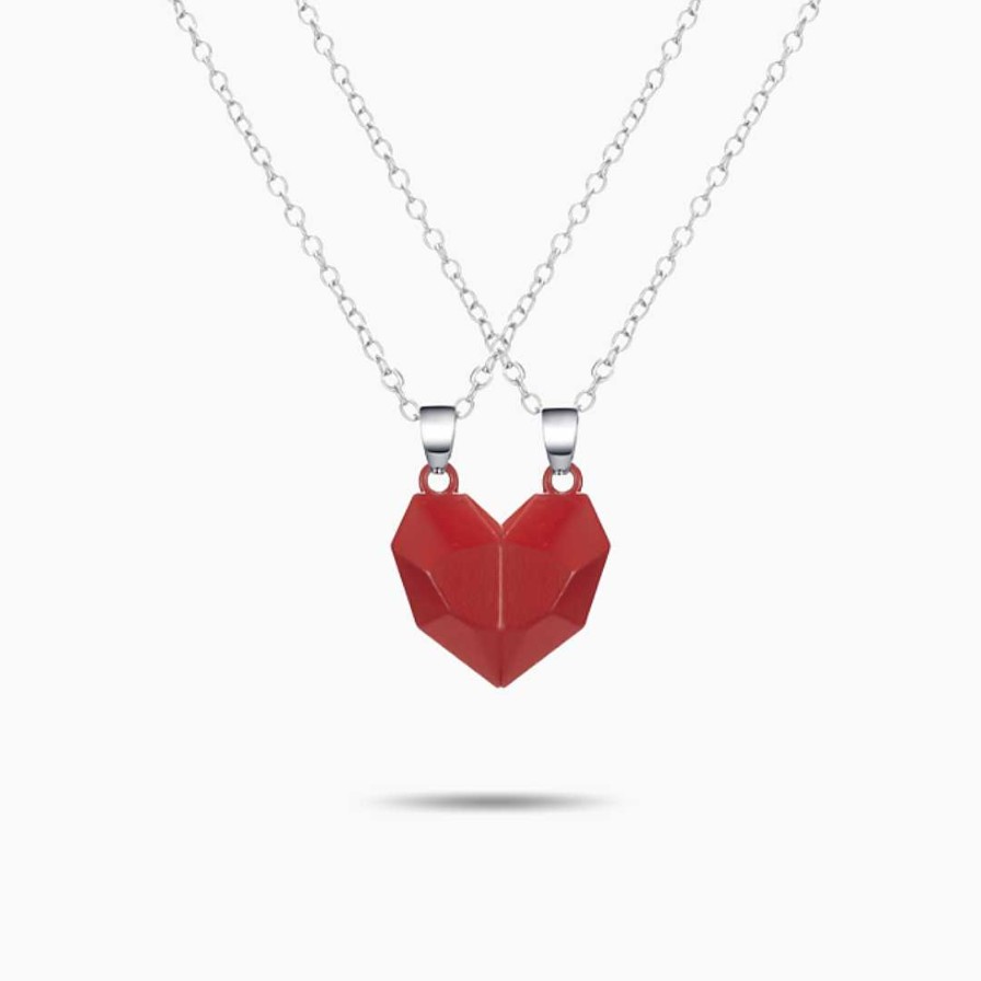 Para Hombre Joyas Rodriguez | Magnetic Heart - 2 Piezas