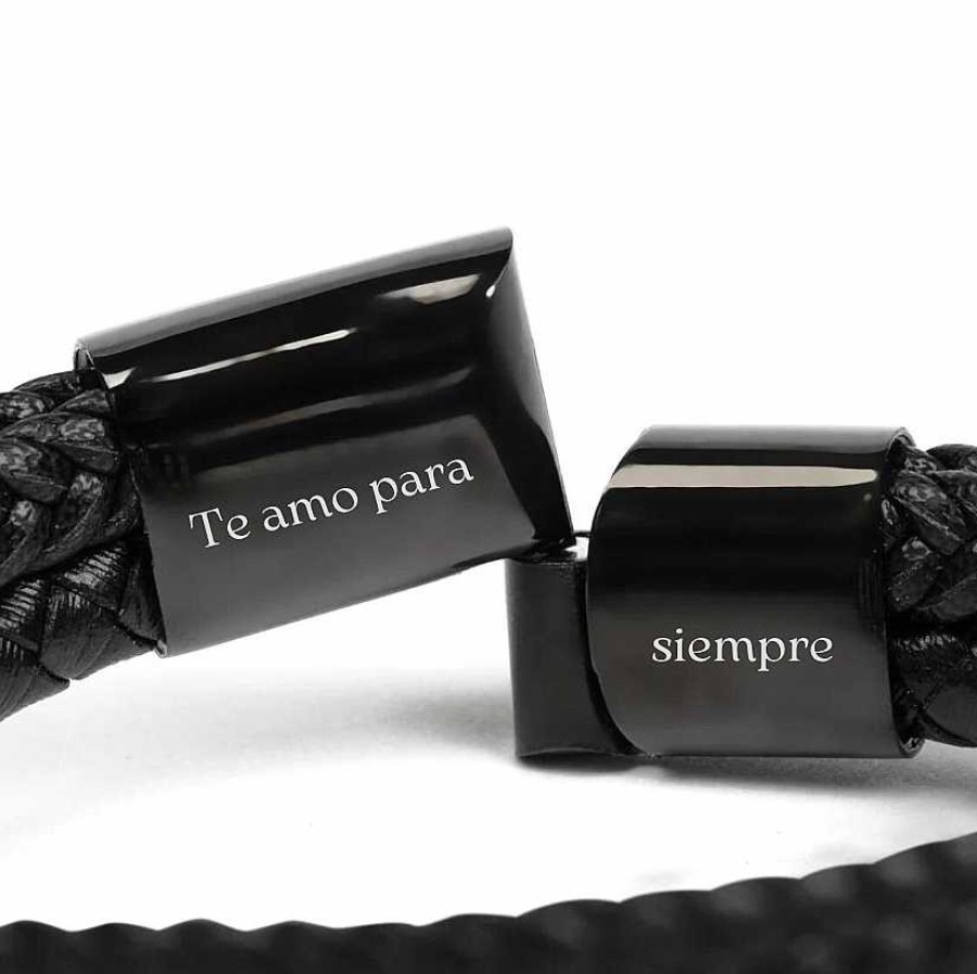 Para Hombre Joyas Rodriguez | Pulsera Para Hijo- Con Amor Mam Y Pap