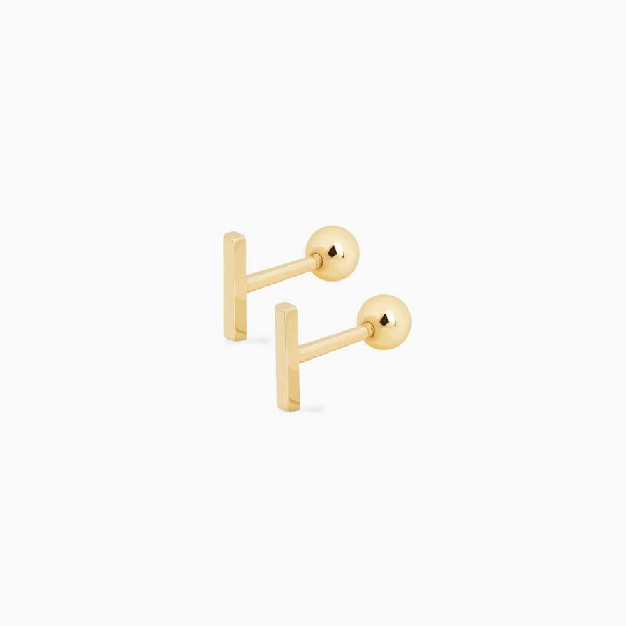 Pendientes Joyas Rodriguez | Pendientes Huggies Bar De Ley 925