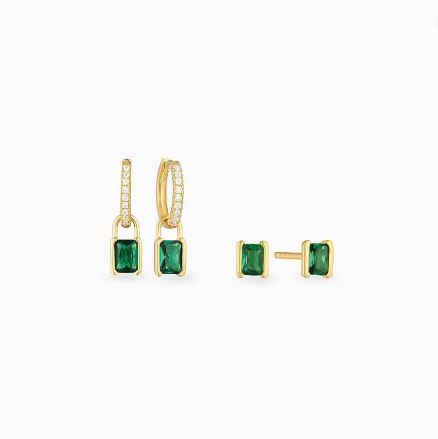 Pendientes Joyas Rodriguez | Pendientes Jade - Plata De Ley 925