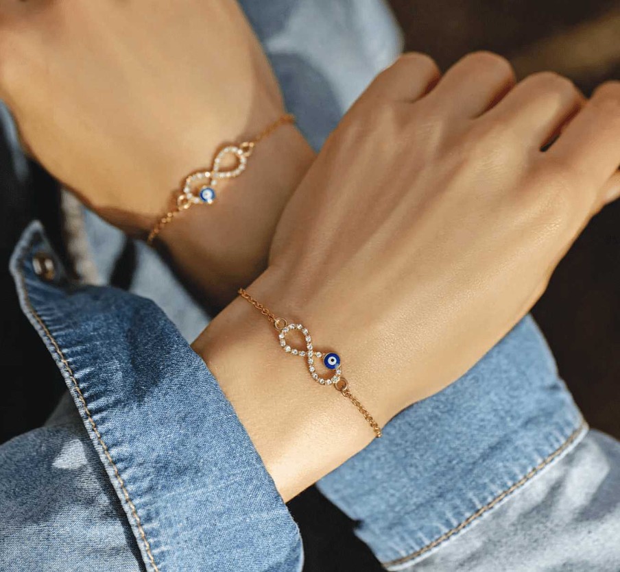 Pulseras Joyas Rodriguez | Pulsera Evil Eye Infinity