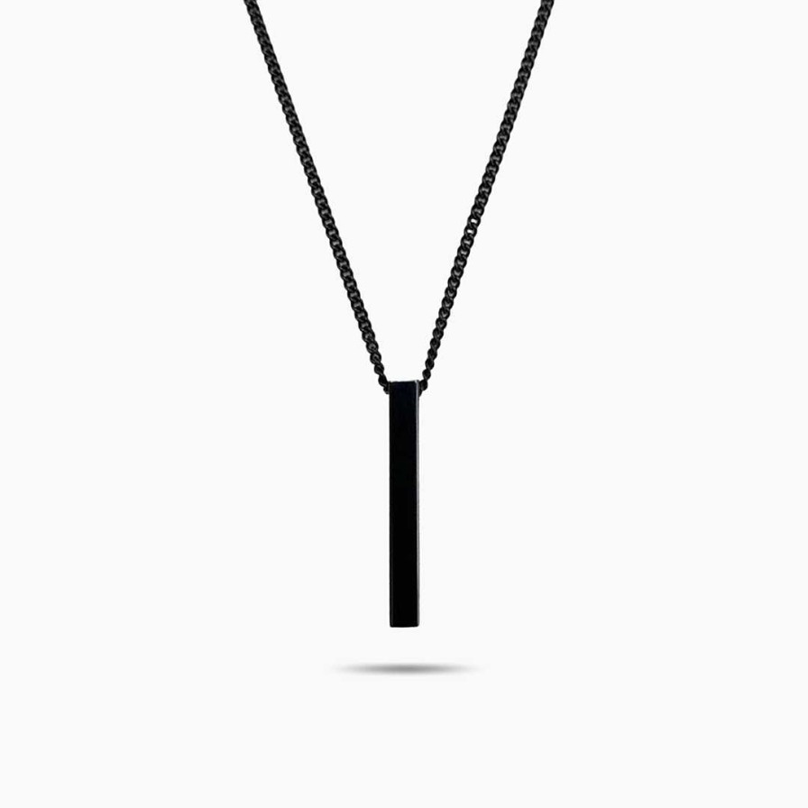 Para Hombre Joyas Rodriguez | Collar Cubic Bar