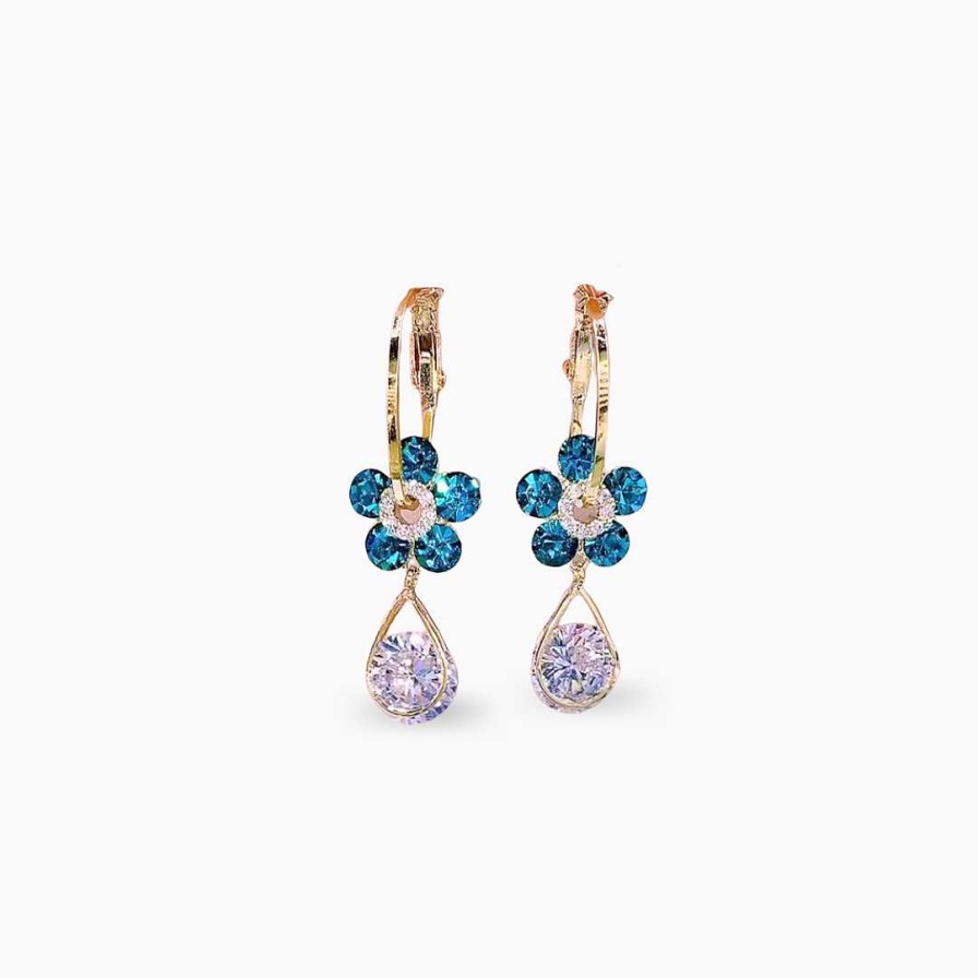 Pendientes Joyas Rodriguez | Pendientes Crystal Diamond - Plata De Ley 925