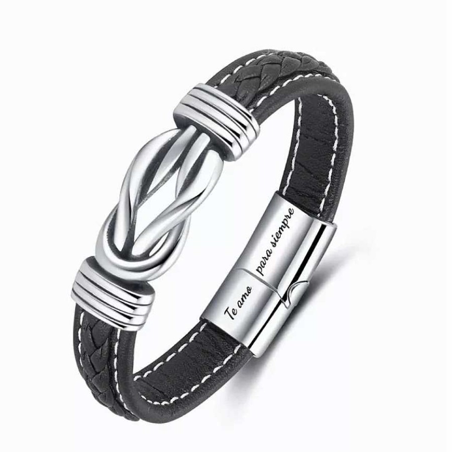 Para Hombre Joyas Rodriguez | Pulsera Nudo Eterno - Para Mi Hombre