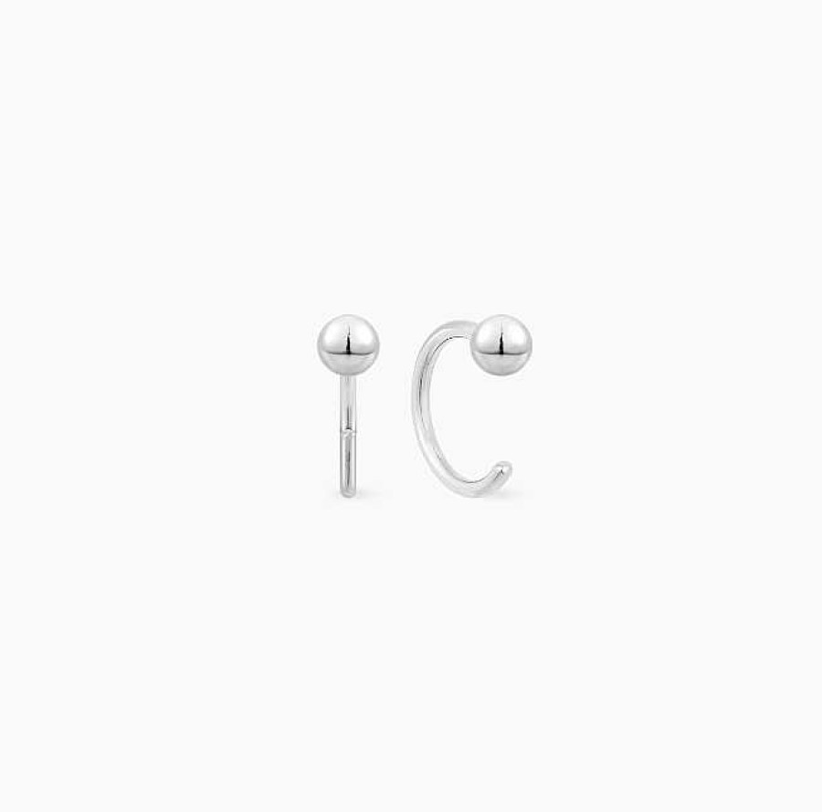 Pendientes Joyas Rodriguez | Pendientes Little Huggie De Ley 925