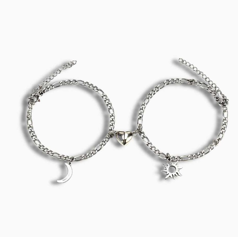 Pulseras Joyas Rodriguez | Lovely Magnetic Moon & Sun