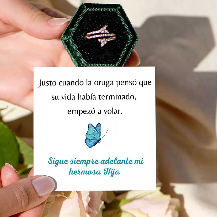 Anillos Joyas Rodriguez | Anillo Mariposa-Sigue Adelante