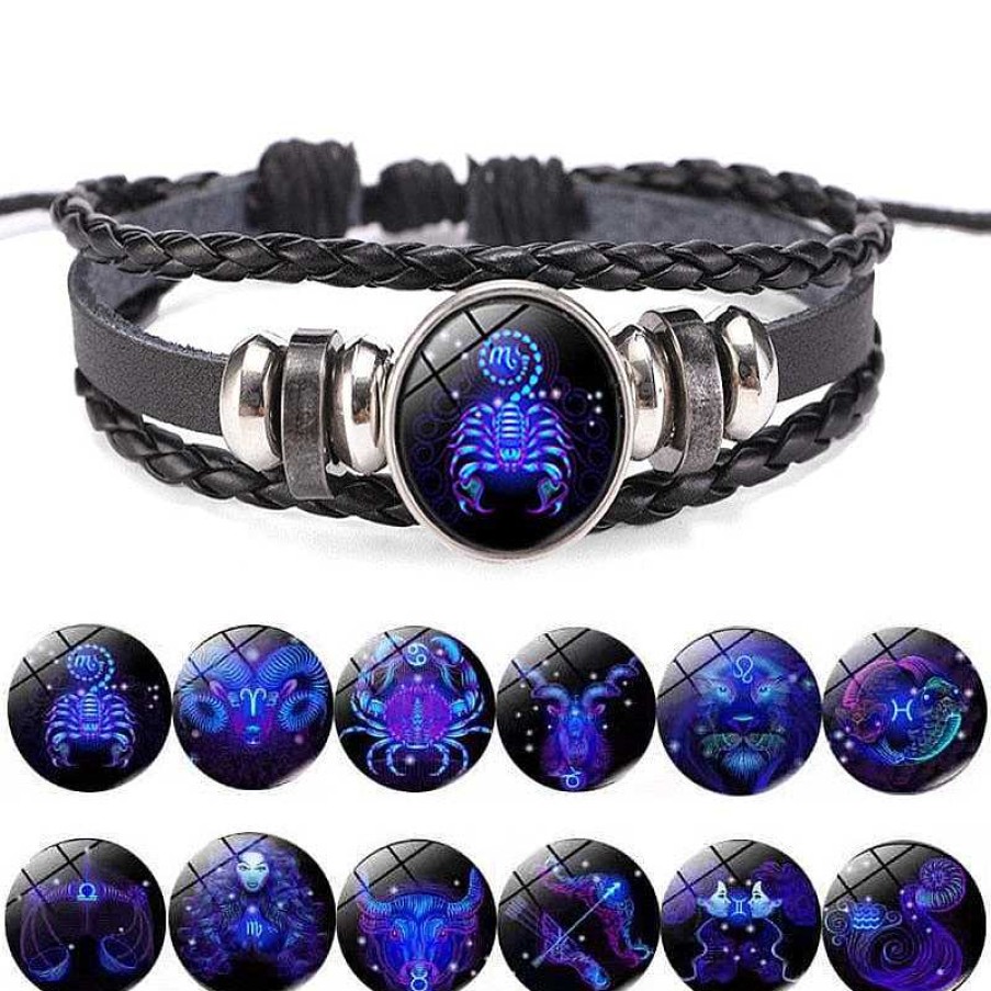 Para Hombre Joyas Rodriguez | Pulsera M Gica De Lo Zodiaco