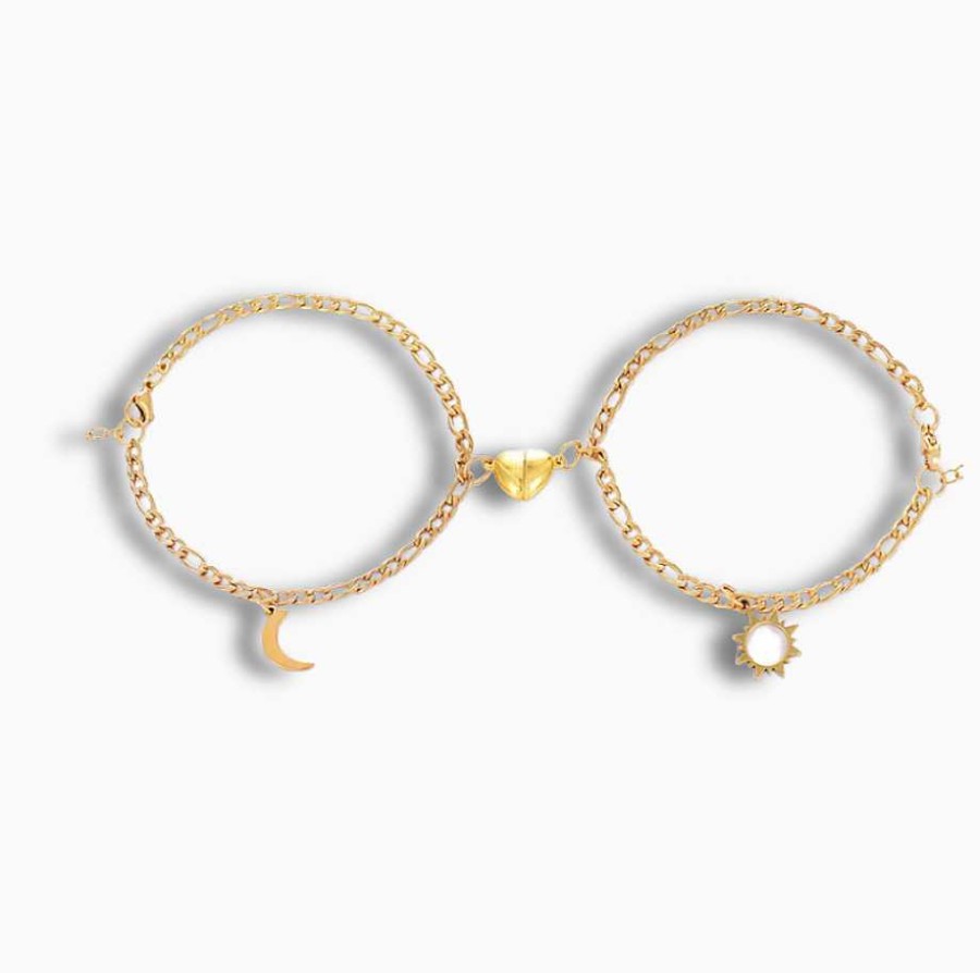 Pulseras Joyas Rodriguez | Lovely Magnetic Moon & Sun