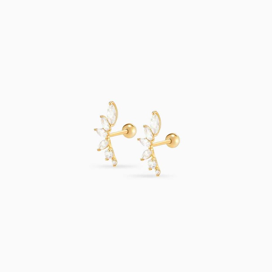 Pendientes Joyas Rodriguez | Pendientes Diamond Flowers De Ley 925