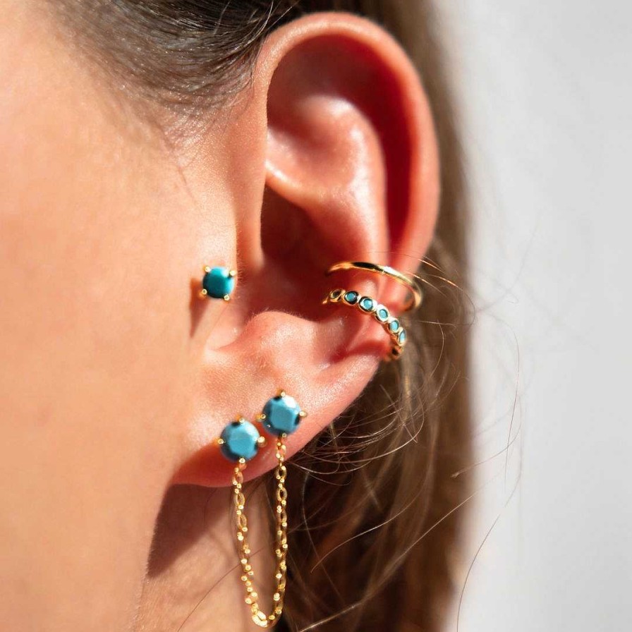 Pendientes Joyas Rodriguez | Kit Pendientes Blue - Plata De Ley 925 Set Blue - 4 Pendientes