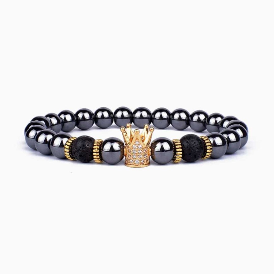 Para Hombre Joyas Rodriguez | Pulsera Vintage Gold